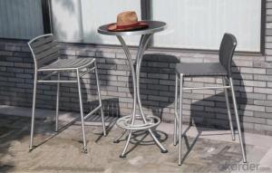 Funiture Outdoor Coffee Table set  with PS plastic and polymerization System 1