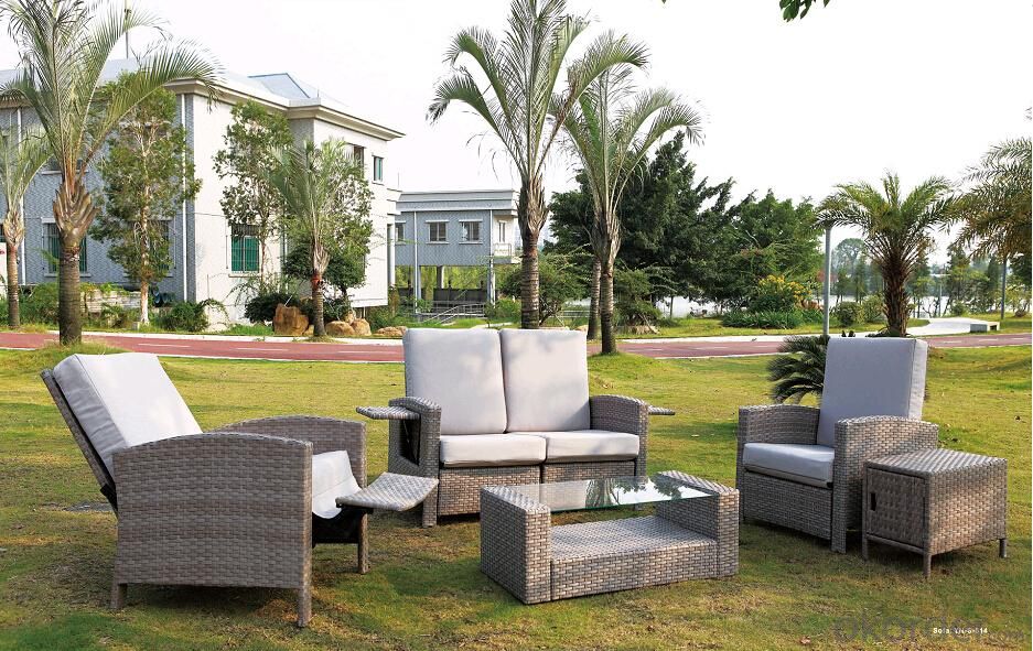 Outdoor Furniture Synthetic PE Rattan Garden Sofa Sets real-time quotes