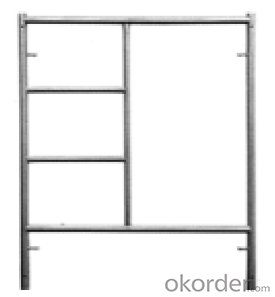 Frame-Connected Scaffolding  for Civil Construction and Industrial