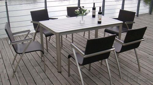 Textilene Outdoor Furniture Chair and Table Set System 1