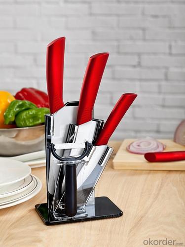 Ceramic Knife Peeler Set with Gift Box Chef Knife with Peeler System 1