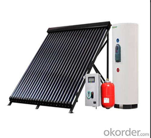 Split Solar Heating System with no Copper Coil Inside of Water Tank Model SS-M0 System 1