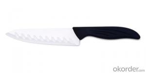 Ceramic Knife Competitive Price Nonslip Handle with Acrylic Block