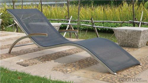 Textilene Cheap Lounger Metal Beds Manufacturer System 1