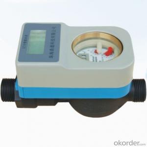 Water Meter with Single Jet Vane Wheel Dry Dial T50 DN15