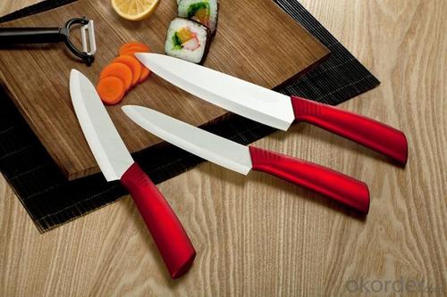 Ceramic Knife Vogue Set with Arcylic Stand System 1