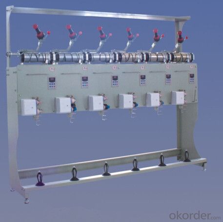 Semi-automatic Textile Rewinder for Rewinding Yarn System 1