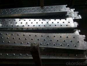 Galvanized Steel Plank for Cuplock Scaffolding System