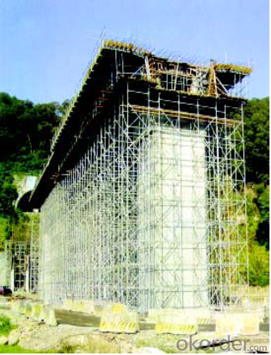 Ring Lock  Scaffolding for Repairing Large-Scale Construction System 1