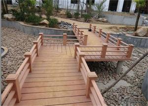 Recycled rubber decking with high quanlity