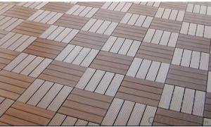Laminated Flooring Wood and WPC Plastic Decking