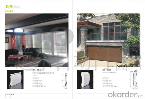 Garage doors, shutter doors, sliding door, garden door System 1