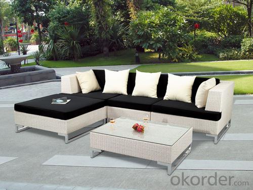 Hot Sale Rattan Sofa Set Patio Wicker Outdoor Hotel Furniture System 1