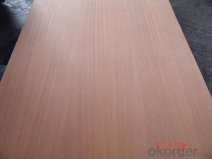 Sliced Sapele Face and Back Plywood Poplar Core for furniture