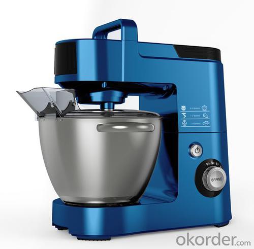 Electric Heavy Stand Mixer Multi-Function  Full Aluminum 5.5L bowl Blue color System 1