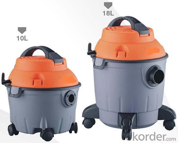 Wet and Dry Vacuum Cleaner with Plastic Barrel CNWD78-10L/18L