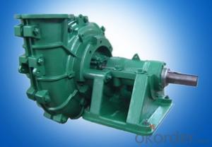 Horizontal Corrosion Resistant Diesel Motor Slurry Pump System 1