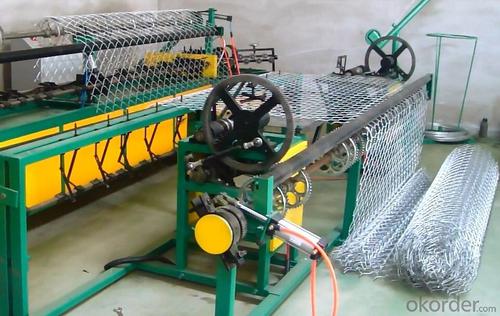 Double Wire Chain Link Fence Machine with ISO CE CO OEM System 1