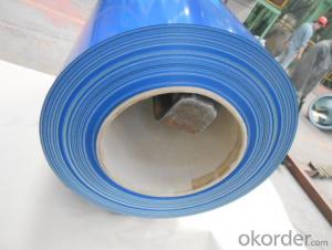 Pre-painted Galvanized/Aluzinc Steel Sheet Coil with  Best Price in Blue color System 1