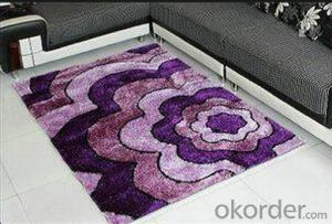 2015 new products machine shaggy carpet design