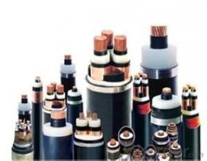 XLPE insulated and PVC sheathed,steel wire armoured power cable