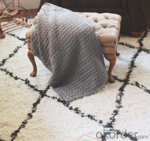 Polyester Shaggy Carpet/ Modern shaggy carpet mat