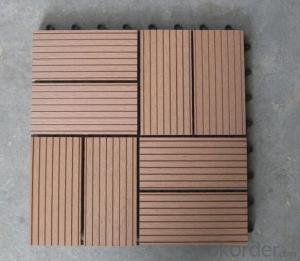WPC Wood Plastic Composite Natural Colour Slip Resistance to Water Anti Moisture Insect