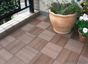 WPC Wood Plastic Composite Natural Colour Slip Resistance to Water Anti