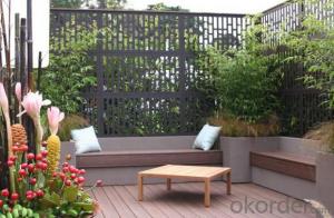 WPC Wood Plastic Composite Natural Colour Slip Resistance to Water Anti Insect System 1