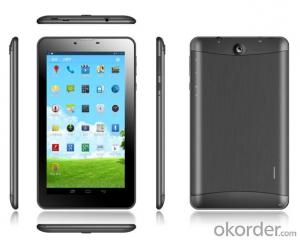 7 inch 3G Tablet PC Quad Core MTK8382 512B+4GB Camera 0.3+2.0MP System 1