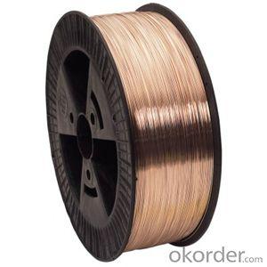 MANGANESE STEEL WELDING WIRE WITH COPPER COATED