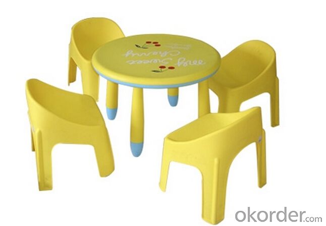 Polypropylene Plastic Table with Removable Legs
