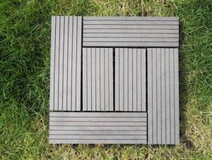 WPC Wood Plastic Composite Natural Colour Slip Resistance to Water System 1