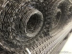 Biaxial Water-soluble PVC Coated  Polyester Geogrid High Intensity Biaxial Glass-fiber
