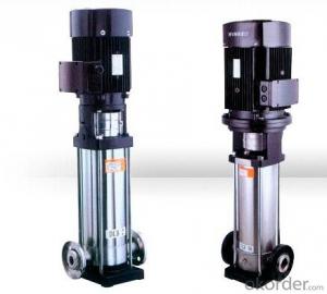 High pressure water pump, multistage vertical pump