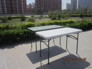 Outdoor Folding Table, Adjustable Height and Multi-function