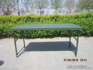 Outdoor Foldable Table, Adjustable Height and Multi-function