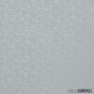 Metallic Wallpaper Plastic Silver Wallpaper with Great Price