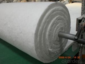 Manta de fibra cerámica refractaria con certificado MSDS