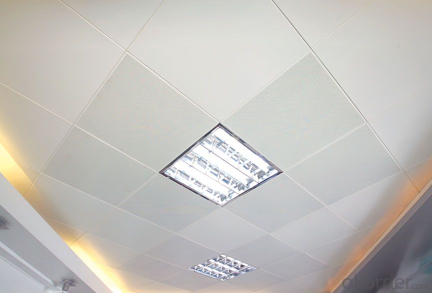 Aluminum Ceiling Tiles for Office, Clip In Item