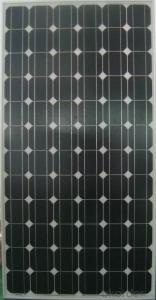 160W OEM Monocrystalline silicon Sun Power Solar Panels CNBM System 1