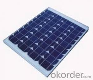 Hot Sale 165W Monocrystalline  Solar Panel with High Efficiency CNBM