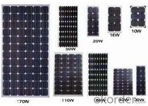 18W Mini   Monocrystalline  Solar Panel  CNBM