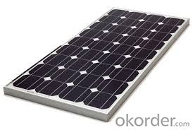High Quality of 10W to 185W  Monocrystalline  Solar Panel  CNBM