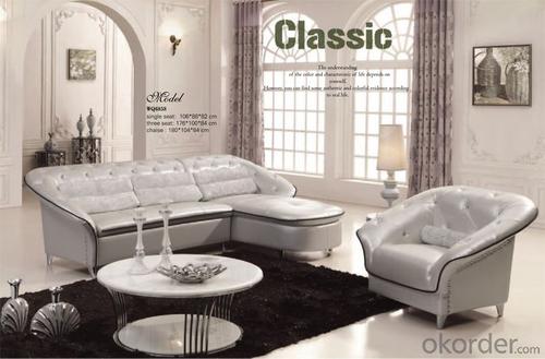 Furniture Corner Leather Sofa with Nice Design System 1