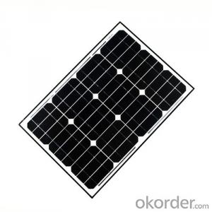 High Quality of 10W to 185W  Monocrystalline  Solar Panel  CNBM