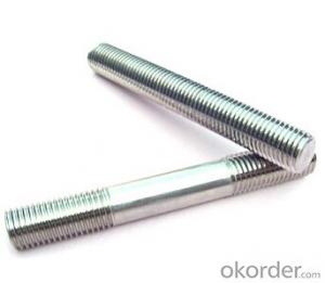 Alloy Steel / Steel Thread Rod Stud Bolt B7 B7m