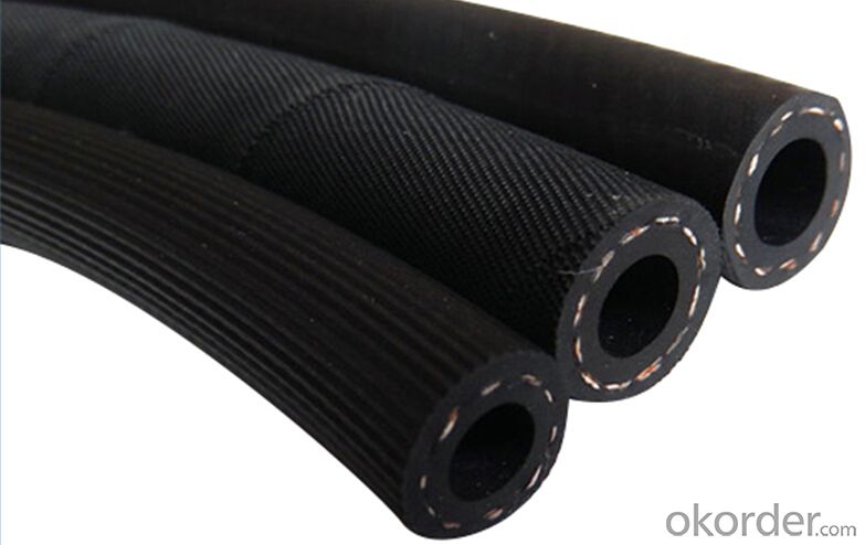 Rubber fuel hose cover braid,EPA,CARB approved 3/4 inch automotive