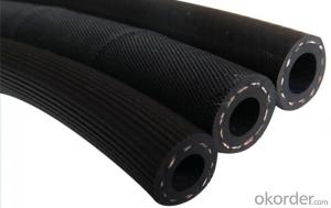 Rubber Fuel Hose Cover Braid Woven Layer