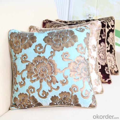 Soft Square Pillow Cushion Case with Velvet from China Factory System 1